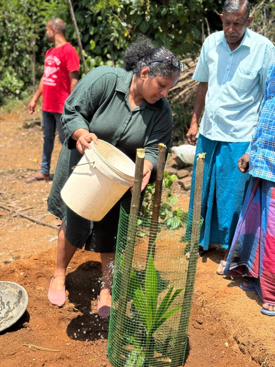 Community support activity under CSR work